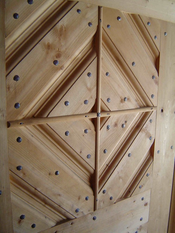Tür Schmiedewerkstatt Detail
