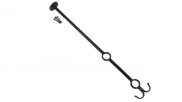 Ofenstangenhalter, doppelt, 2 Löcher